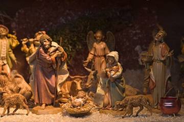 Les santons de la cr�che