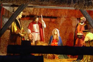 Les santons de la cr�che