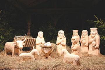 Les santons de la cr�che