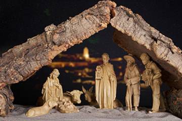 Les santons de la cr�che